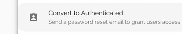 Batch Convert Users to Authenticated