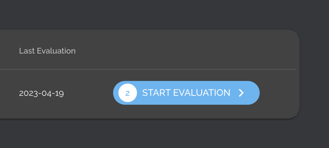 Updated Performance Evaluations UI