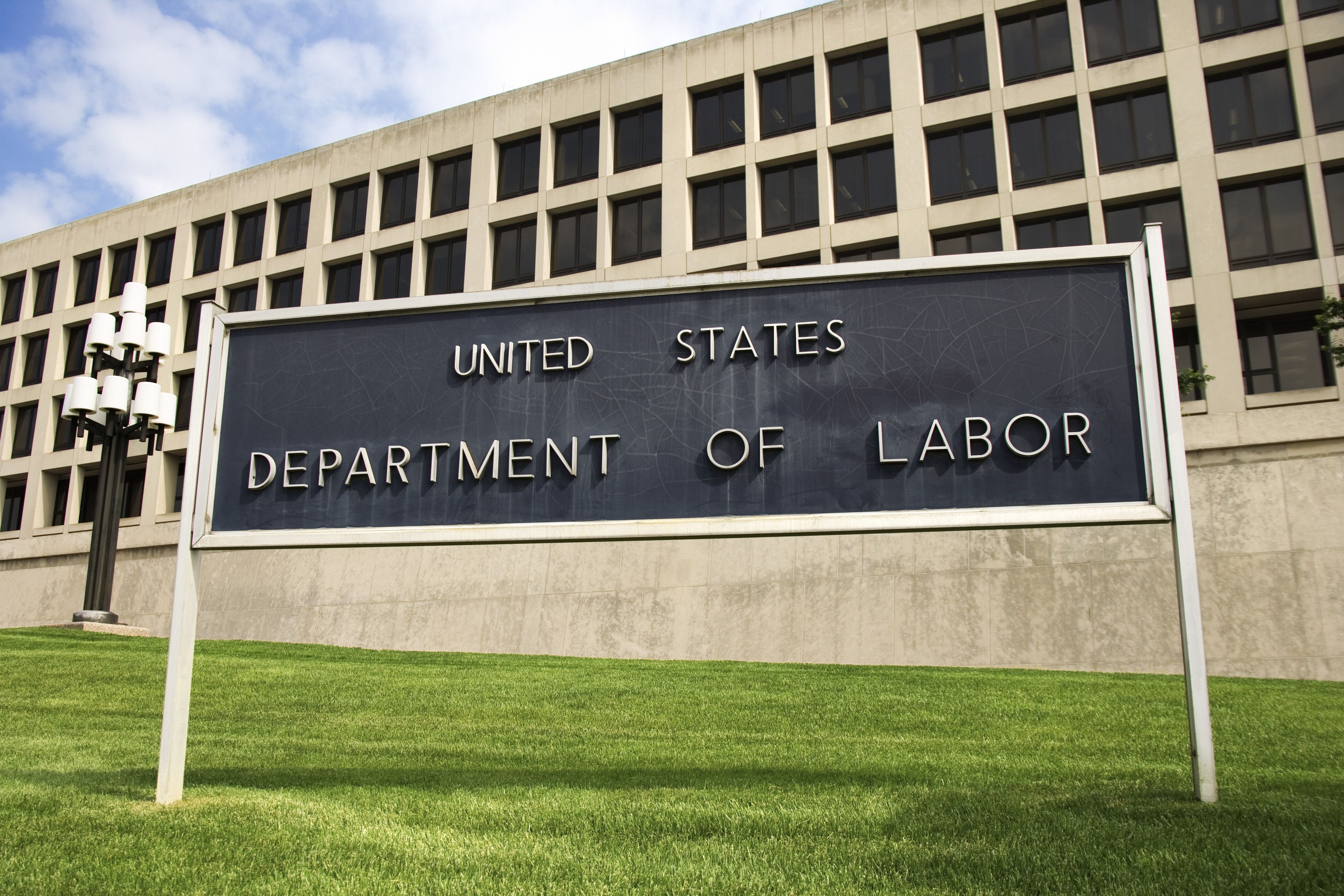 Image of the U.S. Department of Labor headquarters. 