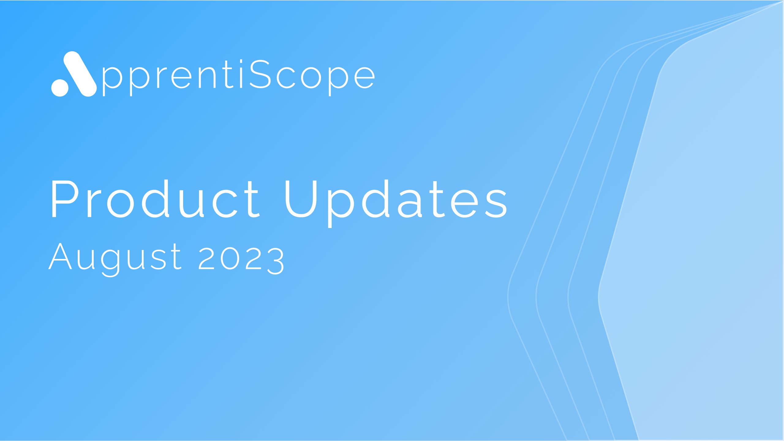 Product Updates (August 2023)