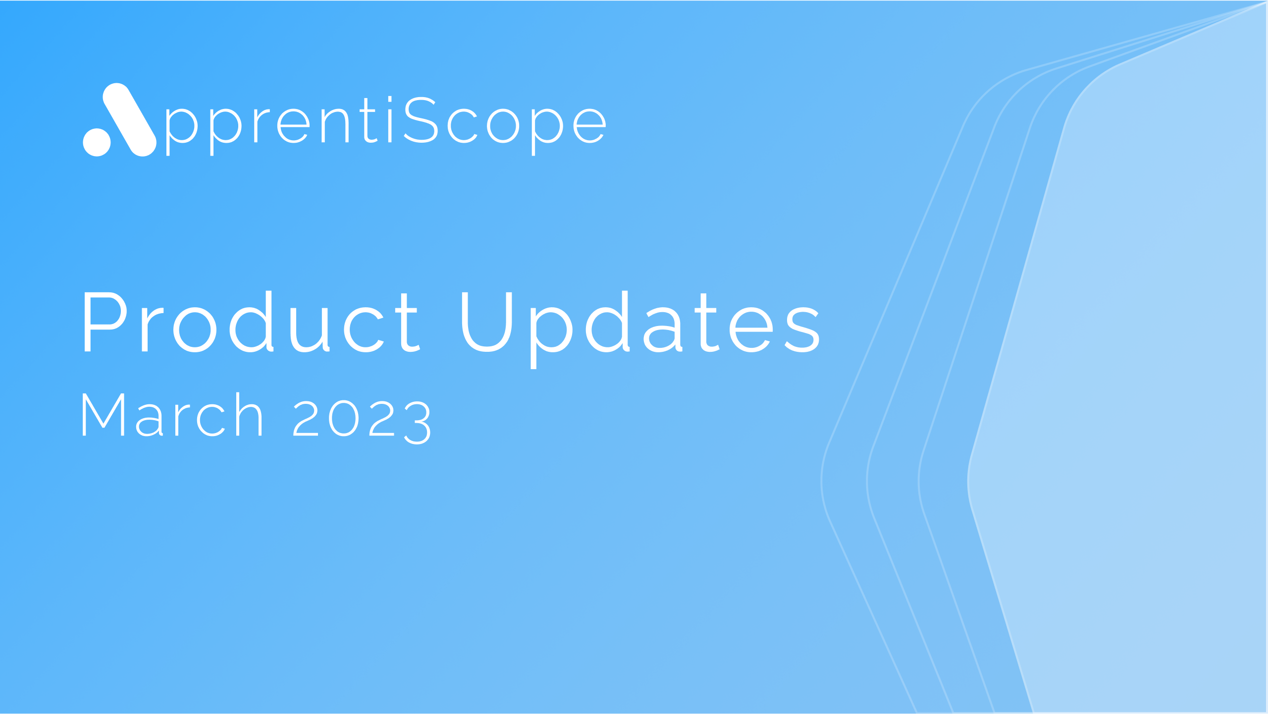 Product Updates March 2023