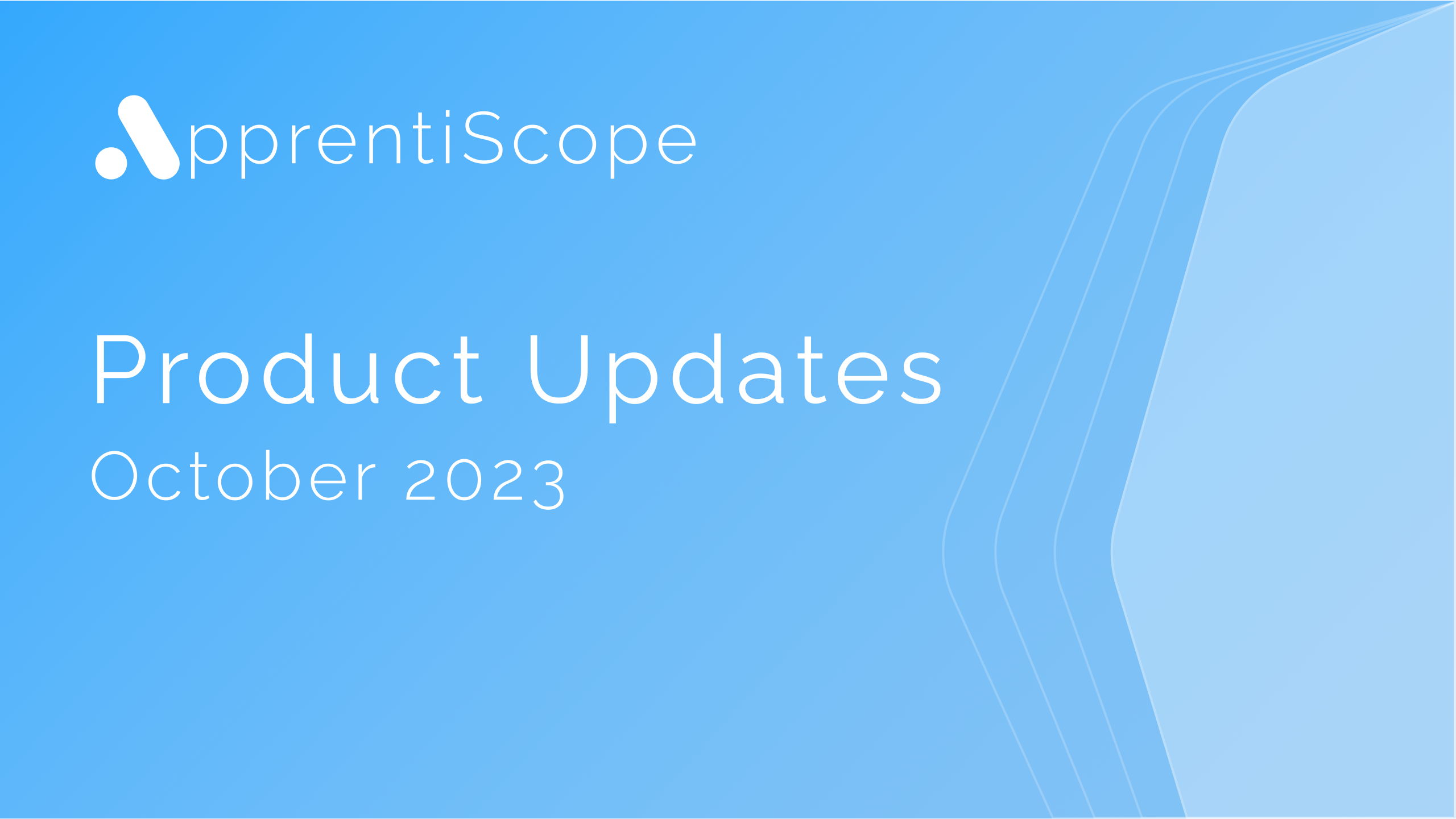 Product Updates (October 2023)