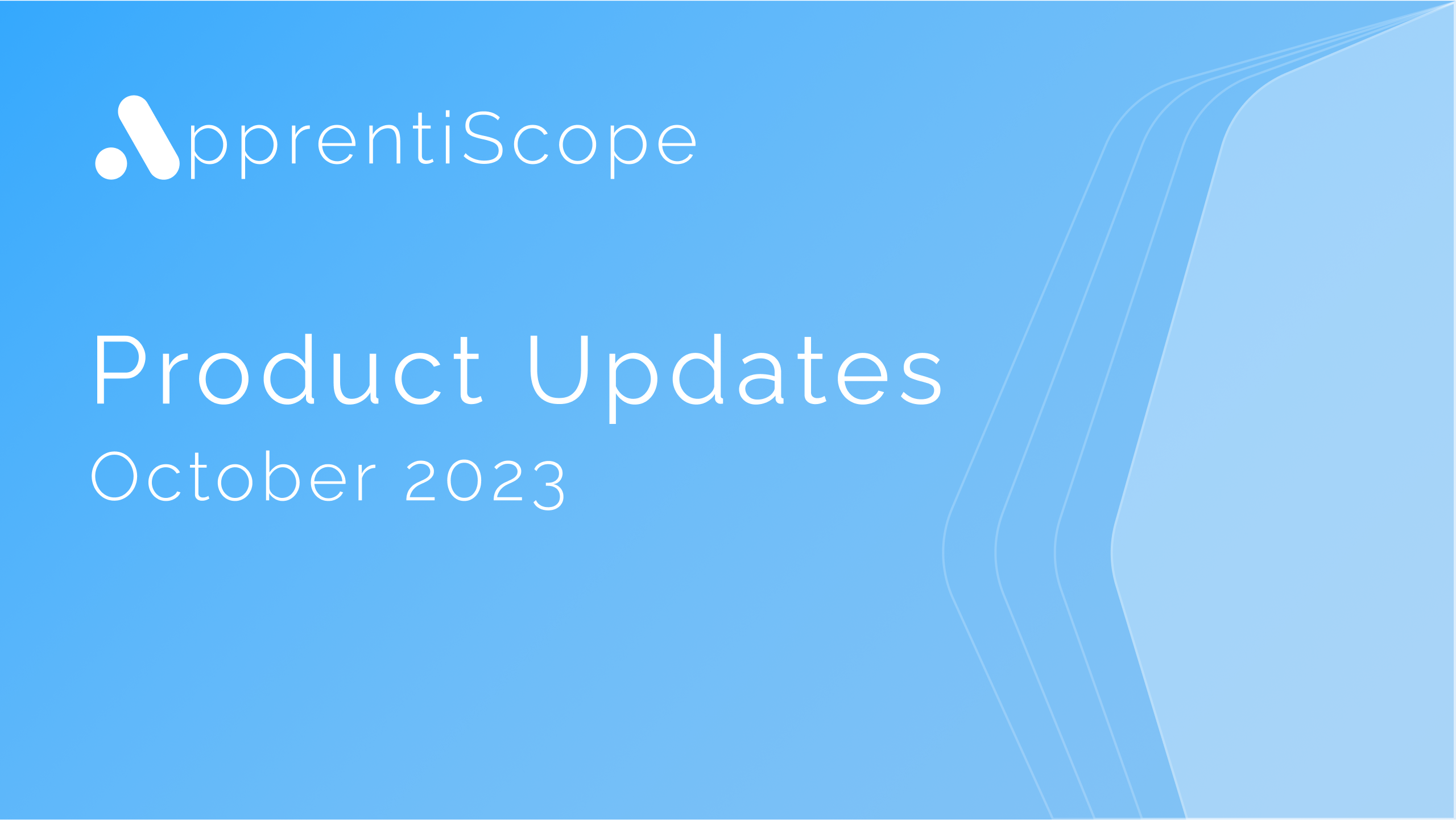 October Product Updates