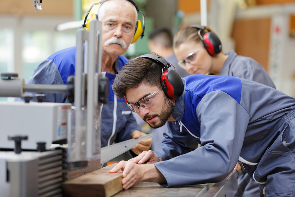 apprentice in industry